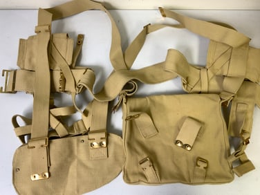 BRITISH WWI PATTERN 1908 COMPLETE WEBBING EQUIPMENT SET REPRODUCTION