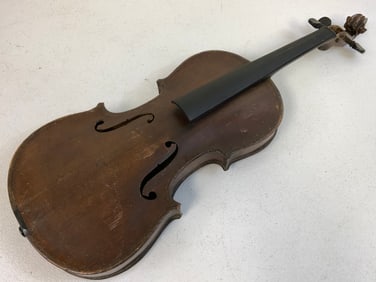 ANTIQUE 18TH CENTURY VIOLIN BODY - ADAM MARTIN 1775