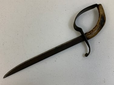 USA CIVIL WAR CONFEDERATE D GUARD FIGHTING KNIFE