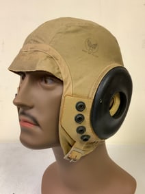 WWII U.S. ARMY AIR FORCES FLYING HELMET AN-H-15