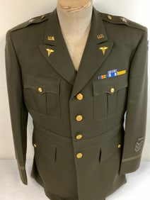WWII US ARMY MEDICAL GENERAL OFFICER UNIFORM TUNIC