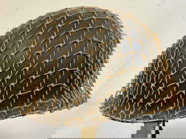 WWII US MILITARY M-1 HELMET WITH LINER AND NET