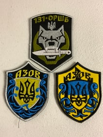 UKRAINE UKRAINIAN MILITARY PATCHES