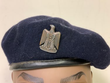 IRAQ DESERT STORM IRAQI ARMY BLACK BERET