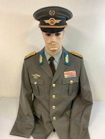 EAST GERMANY DDR LUFTWAFFE GENERAL COMPLETE DRESS UNIFORM
