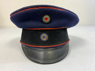 IMPERIAL GERMAN BAVARIAN OFFICER VISOR HAT