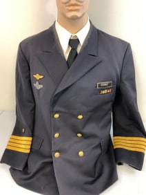 GERMAN NAVY CAPTAIN COMPLETE UNIFORM NAMED AND RESEARCHED