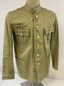 WWII GERMAN NAVY KRIEGSMARINE U-BOAT CANVAS UNIFORM TUNIC