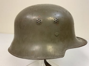 THIRD REICH GERMANY TeNo FIRST PATTERN STEEL HELMET
