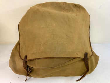 WWII GERMAN MILITARY LARGE SIZE RUCKSACK BACKPACK WITH METAL FRAME