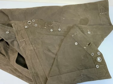 GERMANY THIRD REICH CANVAS RAD MARKED ZELTBAHN