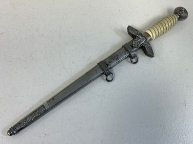 WWII GERMAN LUFTWAFFE OFFICERS DAGGER RICH. HERDER SOLINGEN