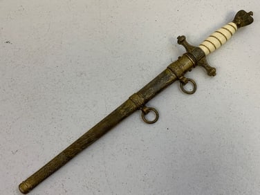 WWII GERMAN NAVY KRIEGSMARINE OFFICERS DAGGER EICKHORN
