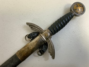 GERMANY THIRD REICH LUFTWAFFE OFFICER PARADE DRESS SWORD BY HORSTER
