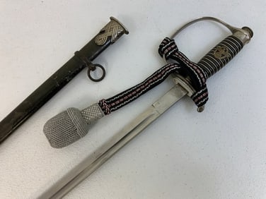 GERMANY THIRD REICH POLICE OFFICER DRESS SWORD PAUL WEYERSBERG