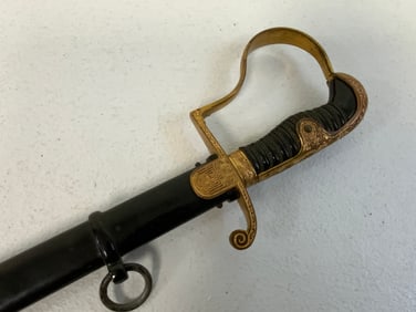 GERMANY THIRD REICH ARMY OFFICER PARADE DRESS SWORD BY LUNESCHLOSS