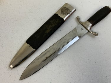 IMPERIAL RUSSIAN HUNTING KNIFE DAGGER BY SHAFF & SONS, ST. PETERSBURG