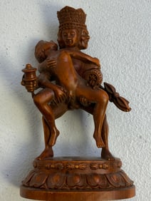 TIBET TANTRIC BUDDHIST YAB-YUM STATUE