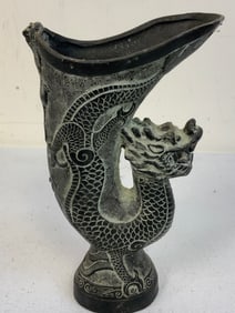 CHINA CEREMONIAL DRAGON VESSEL