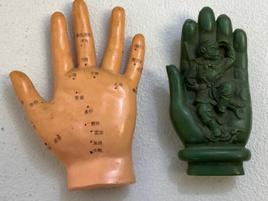 CHINA MONKEY KING PROTECTIVE HAND AND ACCUPANTURE POINTS HAND