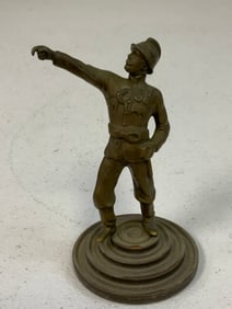 ANTIQUE AUSTRIA HUNGARY FIREMEN FIGURE STATUE