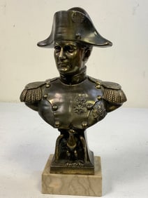 VINTAGE NAPOLEON BONAPART BRONZE BUST