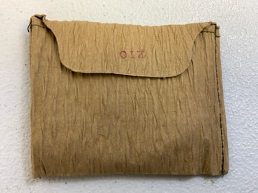 WWII GERMAN DUST GOGGLES & PAPER PACKET