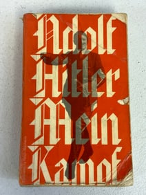 ADOLF HITLERS MEIN KAMPF ENGLISH LANGUAGE BOOK USA 1971