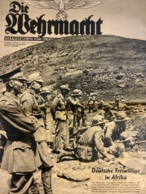 GERMANY THIRD REICH DIE WEHRMACHT OCTOBER 1940 MAGAZINE PUBLICATION