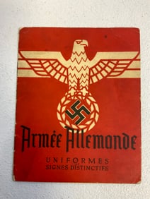 WWII GERMAN ARMY UNIFORMS AND INSIGNIA FRENCH PERIOD BOOK