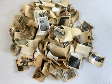 WWII GERMAN ARMY ALBUM SIZE PICTURES HUGE LOT AFRIKA KORPS AND OTHERS