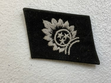 WWII GERMAN WAFFEN SS LATVIAN VOLUNTEER DIVISION COLLAR TAB