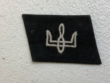 WWII GERMAN WAFFEN SS UKRAINIAN VOLUNTEER DIVISION COLLAR TAB