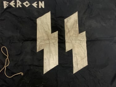 GERMANY THIRD REICH OCCUPIED NORWAY SS FLAG