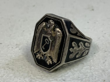 GERMANY THIRD REICH SS LAH 1ST SS PANZER DIVISION LEIBSTANDARTE SS ADOLF HITLER RING