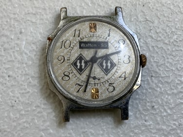 WAFFEN SS DIAL MARKED USSR MADE WATCH