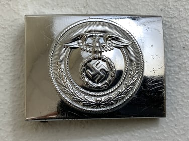 GERMANY THIRD REICH NSKK BELT BUCKLE