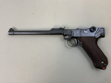 WWI IMPERIAL GERMAN DWM 1917 P08 ARTILLERY LUGER PISTOL