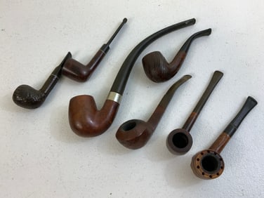 VINTAGE LOT OF SMOKING PIPES