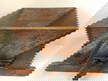 WINE MAKING ANTIQUE EAGLE GRAPE CRUSHER