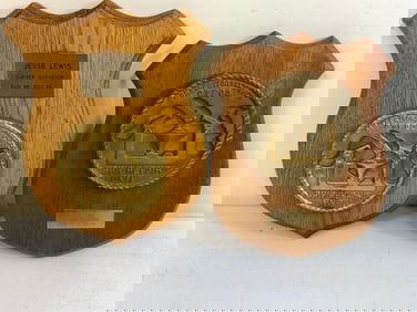 US NAVY SIXTH FLEET SHIP REPAIR UNIT AWARD PLAQUES NAMED