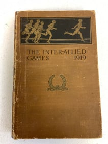 THE INTER - ALLIED GAMES 1919 BOOK