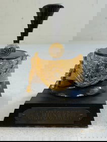 AUSRO HUNGARIAN EMPIRE HUSSAR SHAKO MINIATURE HAT DESK MODEL