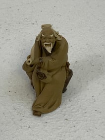 JAPAN VINTAGE TRADITIONAL CLAY FIGURINE