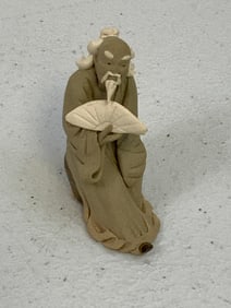 JAPAN VINTAGE TRADITIONAL CLAY FIGURINE