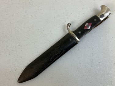 GERMANY THIRD REICH HITLER YOUTH KNIFE WITH RZM STAMP
