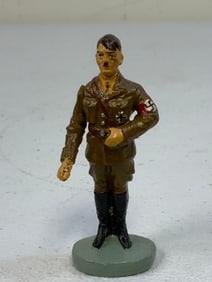 GERMAN NAZI PERIOD LINEOL / ELASTOLIN TOY SOLDIER ADOLF HITLER FUGURE
