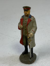 GERMAN NAZI PERIOD LINEOL / ELASTOLIN TOY SOLDIER IMPERIAL ARMY GENERAL
