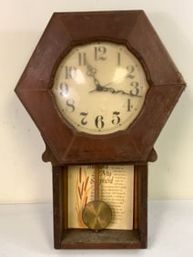 ANTIQUE PENDULUM WALL CLOCK