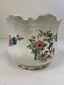 ENGLAND AYNSLEY 18th C. DESIGN PEMBROKE PORCELAIN VASE